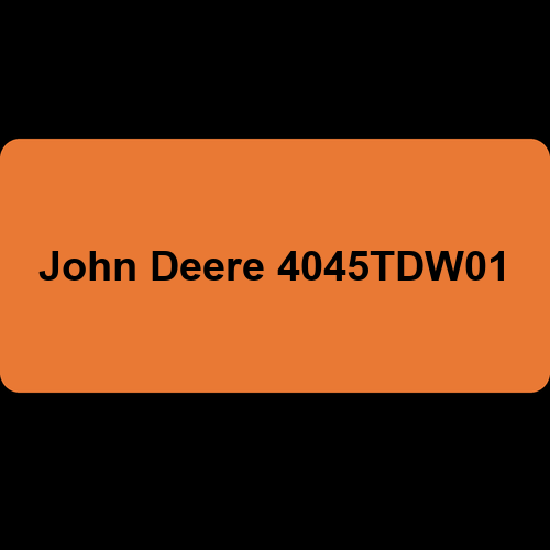 John Deere 4045TDW01